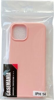 iPhone 14 - HQ TPU Back Cover - Roze