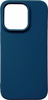 iPhone 14 Pro - HQ TPU Back Cover - Donker Blauw