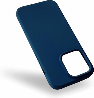 iPhone 14 Pro - HQ TPU Back Cover - Donker Blauw