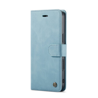 iPhone 16 Plus - Aqua Blue - 2 in 1 Book Case