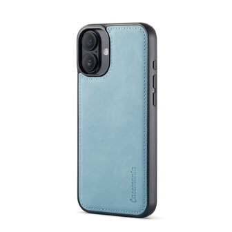 iPhone 16 Plus - Aqua Blue - 2 in 1 Book Case