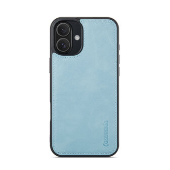 iPhone 16 Plus - Aqua Blue - 2 in 1 Book Case