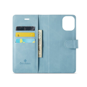 iPhone 16 Plus - Aqua Blue - 2 in 1 Book Case
