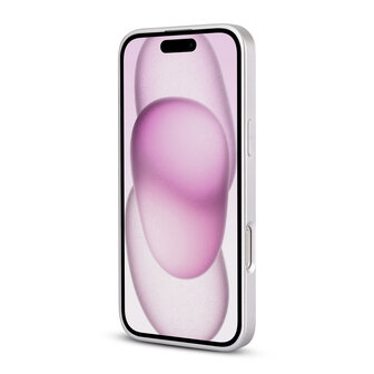 iPhone 16 Pro - Paars - Camera Marmer MagSafe Back Cover