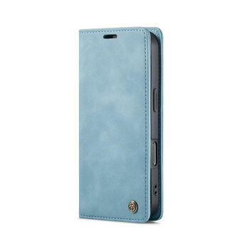 iPhone 16 Pro - Aqua Blue - Book Case