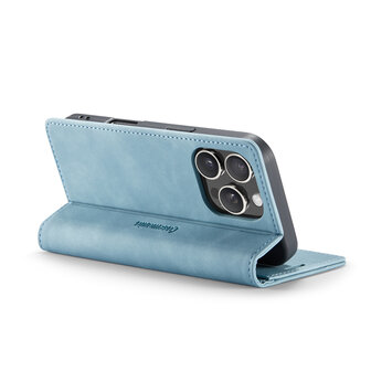 iPhone 16 Pro - Aqua Blue - Book Case