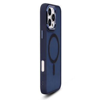 iPhone 16 Pro Max - Blauw - Matte Armor - Geschikt voor MagSafe