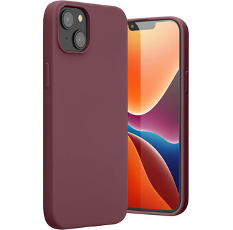 iPhone 14 Plus - Liquid Back Cover - Bordeaux