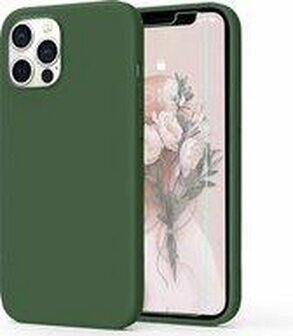 iPhone 12 Pro Max - Back Cover &amp;amp; Glas - Groen