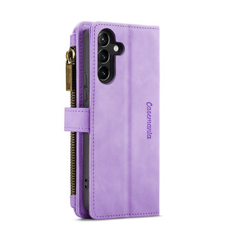 Samsung A14 Bright Lila - Book Case met Rits