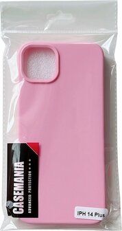 iPhone 14 Plus - HQ TPU Back Cover - Megenta