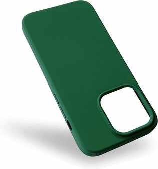 iPhone 14 Pro - HQ TPU Back Cover - Donker Groen