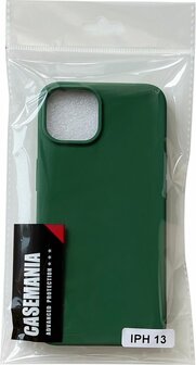 iPhone 13 - HQ TPU Back Cover - Donker Groen