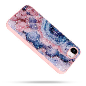 iPhone 16E - Marmer Diamant Glitter - Nova