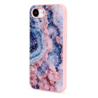 iPhone 16E - Marmer Diamant Glitter - Nova
