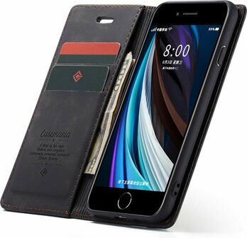 iPhone SE 2020 Charcoal Gray - Book Case