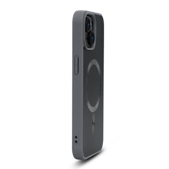 iPhone 14 - Grijs - Carbon MagSafe Back Cover