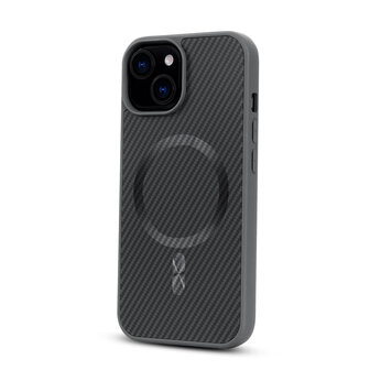 iPhone 14 - Grijs - Carbon MagSafe Back Cover