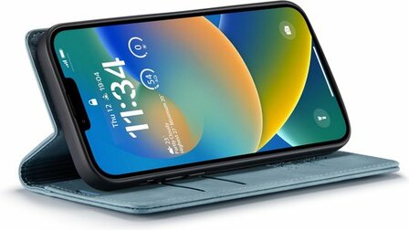 iPhone 14 Plus Aqua Blue - Book Cover