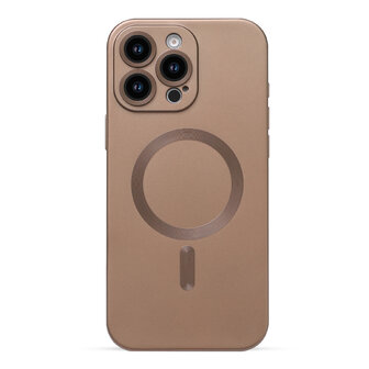iPhone 16 Pro - Brons - Matte Siliconen MagSafe Back Cover