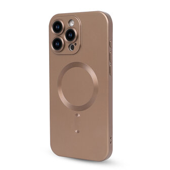 iPhone 16 Pro - Brons - Matte Siliconen MagSafe Back Cover