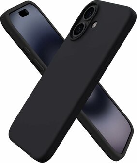 iPhone 16 Plus - Back Cover Camera Bescherming &amp;amp; 2x Glas - Zwart