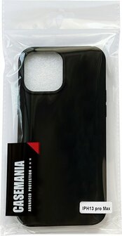 iPhone 13 Pro Max - HQ TPU Back Cover - Zwart