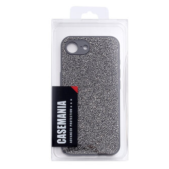 iPhone 16E - Diamant Glitter - Grijs