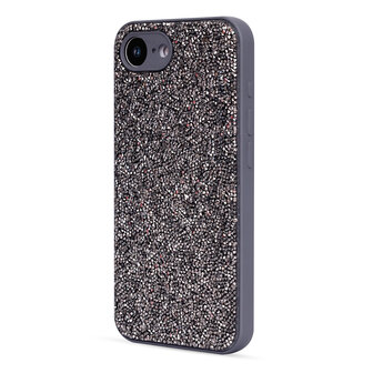 iPhone 16E - Diamant Glitter - Grijs