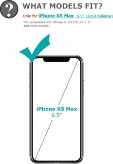 iPhone XS Max - Armor met Kickstand Ring - Zwart
