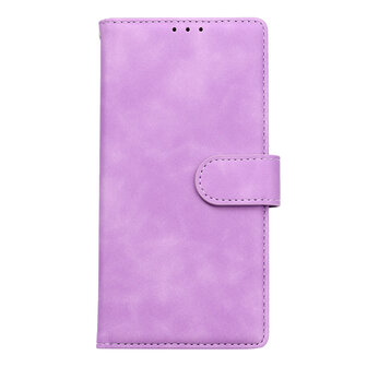 iPhone 16e - Suide Book Case - Paars