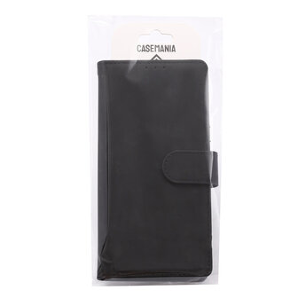iPhone 16e - Suide Book Case - Zwart
