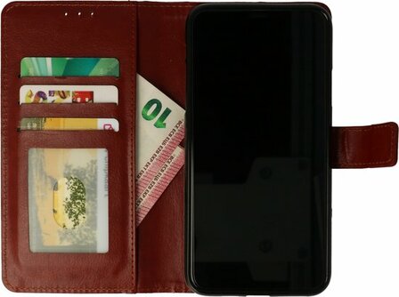 iPhone 11 Pro Max - Book Case - Bruin
