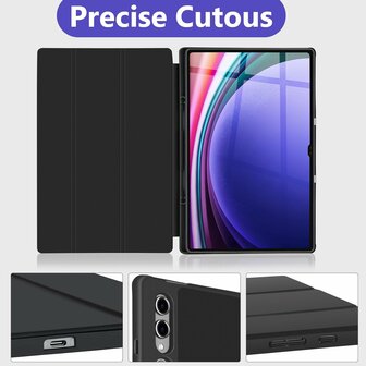 Samsung Tab S10 Plus (12.4 inch) - Zwart - Smart Cover
