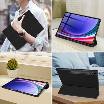 Samsung Tab S10 Plus (12.4 inch) - Zwart - Smart Cover