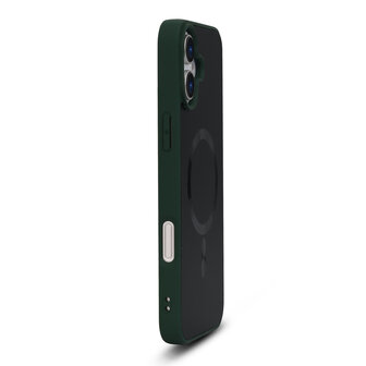 iPhone 16 - Groen - Carbon MagSafe Back Cover