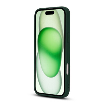 iPhone 16 - Groen - Carbon MagSafe Back Cover