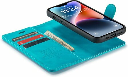 iPhone 14 Plus Azure Blue - 2 in 1 Book Case