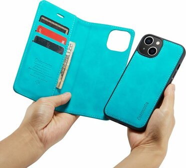 iPhone 14 Plus Azure Blue - 2 in 1 Book Case