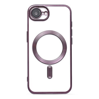 iPhone 16e - Paars - Siliconen MagSafe Back Cover