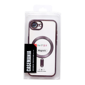 iPhone 16e - Paars - Siliconen MagSafe Back Cover