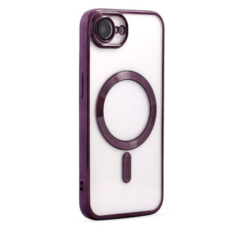 iPhone 16e - Paars - Siliconen MagSafe Back Cover