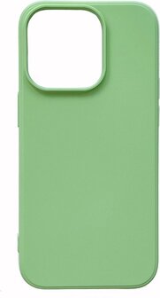 iPhone 14 Pro - Microfiber Back Cover - Groen