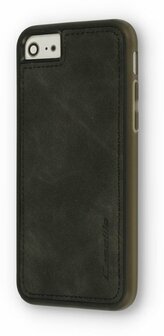 iPhone SE 2020 Charcoal Gray - 2 in 1 Book Case