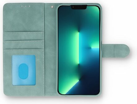 iPhone SE 2022 Aqua Blue - HQ Book Case