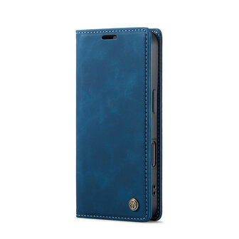 iPhone 16 - Navy Blue - Book Case