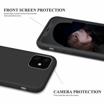 iPhone 11 - Back Cover &amp;amp; Glas - Zwart