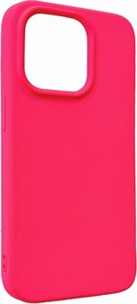 iPhone 14 Pro - HQ TPU Back Cover - Neon Roze