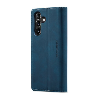 Samsung A14 Navy Blue - Book Case