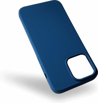 iPhone 14 Pro Max - HQ TPU Back Cover - Donker Blauw